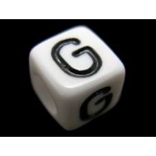 Kubuskraal letter G (10 stuks)